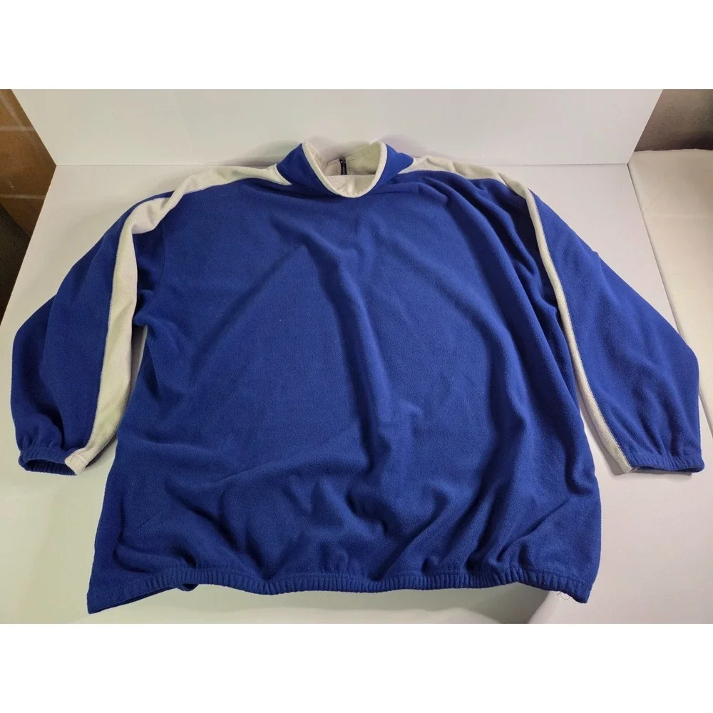 NFL Team Apparel Jacket Mens 5 Extra Large Blue Indianapolis Colts NFL Fleece